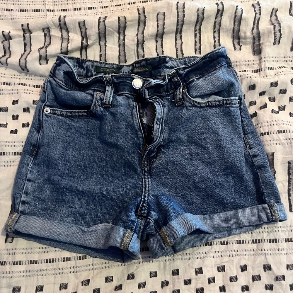 Denim Jean shorts, size 0